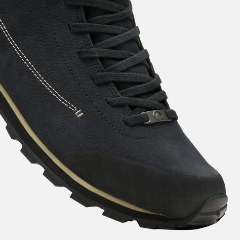 Botín Hombre Woods Mid Negro Verde Grisaceo Lippi-6