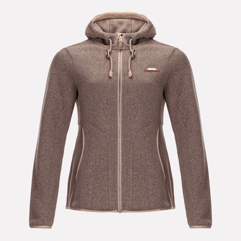 Polar Mujer Alamo Blend-Pro Hoody Jacket Taupe Lippi V23-0