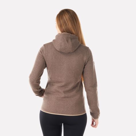 Polar Mujer Alamo Blend-Pro Hoody Jacket Taupe Lippi V23-2