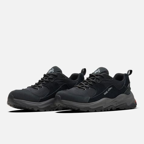 Zapato Hombre Cordillera Baja Negro Haka Honu I25-3