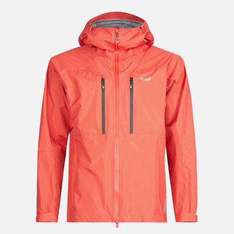 Chaqueta Hombre Granite B-Dry Hoody Jacket Rojo Lippi-0