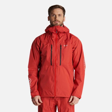 Chaqueta Hombre Granite B-Dry Hoody Jacket Rojo Lippi-1