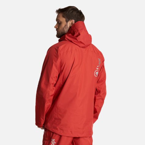 Chaqueta Hombre Granite B-Dry Hoody Jacket Rojo Lippi-3