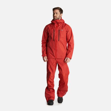 Chaqueta Hombre Granite B-Dry Hoody Jacket Rojo Lippi-9