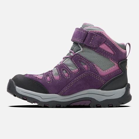 Botín Niña Puelo CS HI Velcro Morado Lippi-1