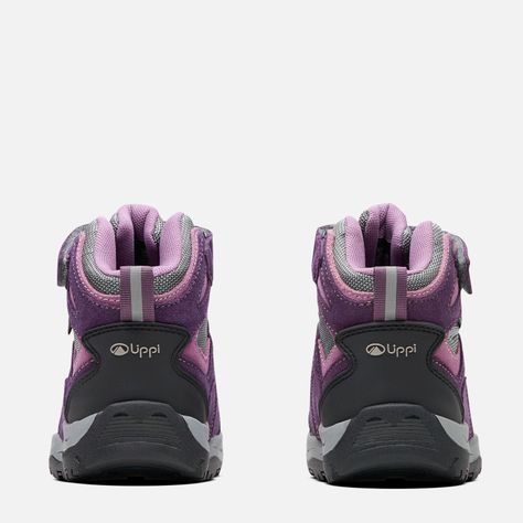 Botín Niña Puelo CS HI Velcro Morado Lippi-4