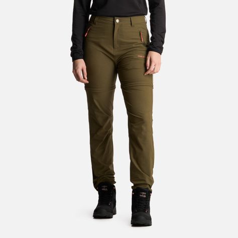 Pantalón Mujer Desmontalo Verde Musgo Haka Honu V25-0