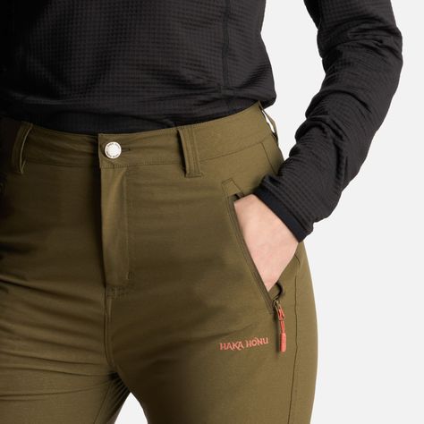 Pantalón Mujer Desmontalo Verde Musgo Haka Honu V25-3