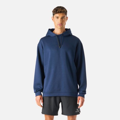 Polerón Hombre Tempo Active Hoody Azul Marino Vulcano-0