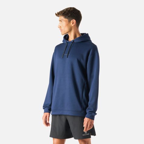 Polerón Hombre Tempo Active Hoody Azul Marino Vulcano-1