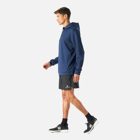 Polerón Hombre Tempo Active Hoody Azul Marino Vulcano-2