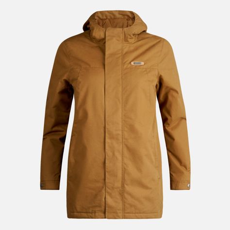 Chaqueta Mujer Peumo Canvas Hoody Jacket Mostaza Lippi I23-9
