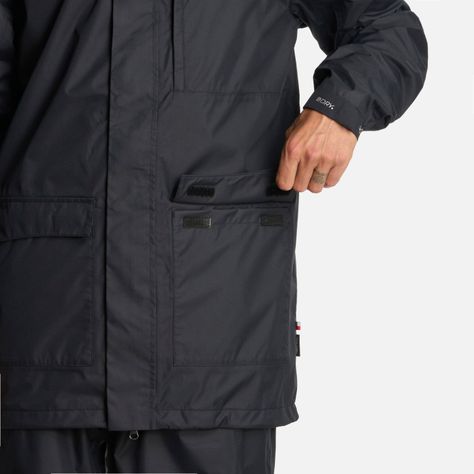 Chaqueta Hombre Kauai Negro Haka Honu I25-5