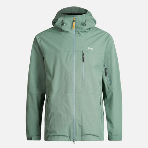 Chaqueta Hombre Sierra Nevada B-Dry Light Hoody Jacket Verde Botella Lippi-0