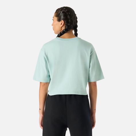 Polera Mujer Cool Down Crop T-Shirt Jade Vulcano-3