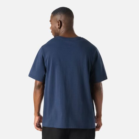 Polera Hombre Cool Down T-Shirt Azul Marino Vulcano-3