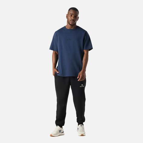 Polera Hombre Cool Down T-Shirt Azul Marino Vulcano-5