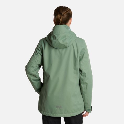 Chaqueta Mujer Tres Cruces Fusion-3 Jade Oscuro Lippi I25-3