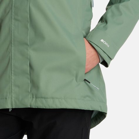 Chaqueta Mujer Tres Cruces Fusion-3 Jade Oscuro Lippi I25-8
