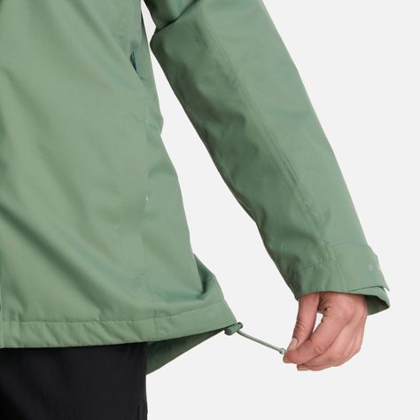 Chaqueta Mujer Tres Cruces Fusion-3 Jade Oscuro Lippi I25-9