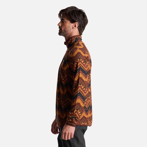 Poleron Hombre Taina Print Cafe Haka Honu-3