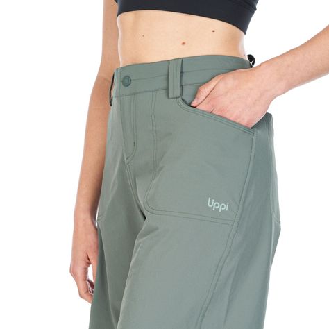 Short Mujer Fury Shorts Verde Grisaceo Lippi V22-8