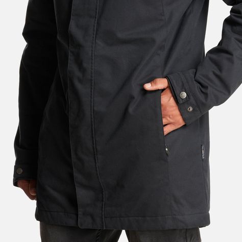 Chaqueta Hombre Peumo Canvas Hoody Jacket Negro Lippi-7