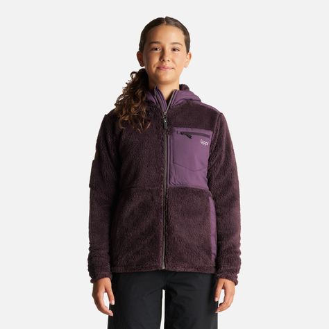 Chaqueta Teen Girl Bear Shaggy-Pro Hoody Jacket Burdeo Lippi I23-1