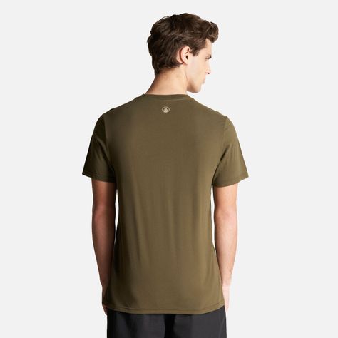 Polera Hombre Night Camp T-Shirt Oliva Oscuro Lippi-2