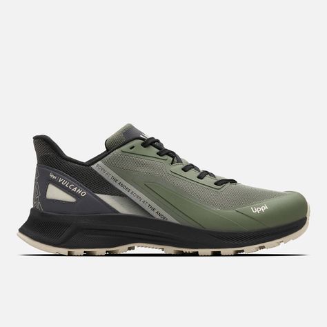 Zapatilla Hombre Moon Trail Verde Musgo Lippi I25-0