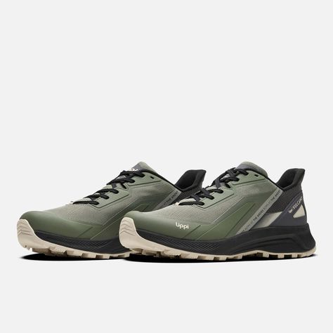 Zapatilla Hombre Moon Trail Verde Musgo Lippi I25-3