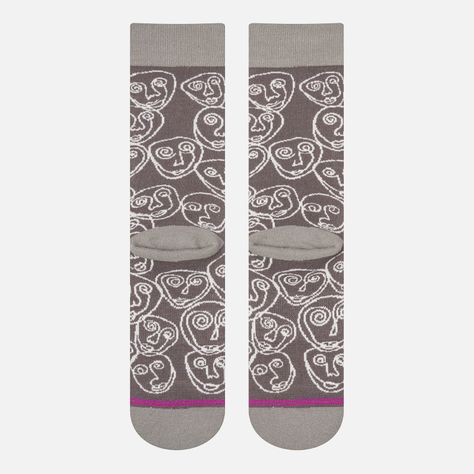 Calcetin Mujer Travel Walk Light Socks Gris Oscuro Lippi-2
