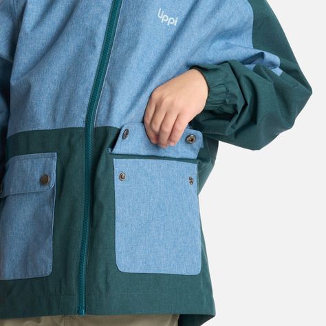 Chaqueta Niño FirePlace B-Dry Jacket Azul Lippi V25-4