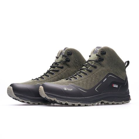 Botín Hombre Light Rock Mid Eco Verde Lippi I25-2