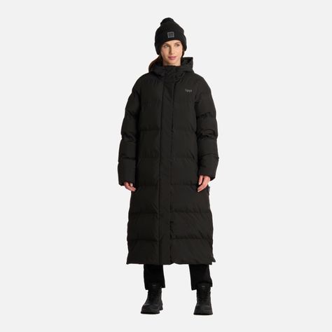 Chaqueta Mujer Long And Warm Steam-Pro Hoody Negro Lippi I25-0