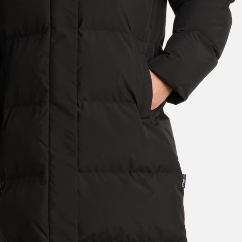 Chaqueta Mujer Long And Warm Steam-Pro Hoody Negro Lippi I25-4