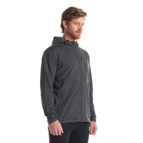 Poleron Hombre Axis Hoody Jacket Grafito Lippi-2
