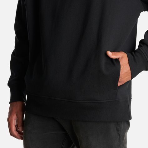 Poleron Hombre Ulmo Hoody Sweatshirt Negro Lippi-5