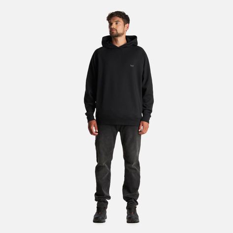 Poleron Hombre Ulmo Hoody Sweatshirt Negro Lippi-7
