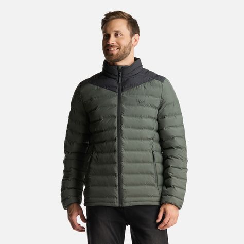 Chaqueta Hombre Snowmass Steam-Pro Jacket Verde Militar Lippi I24-1
