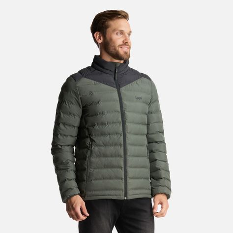 Chaqueta Hombre Snowmass Steam-Pro Jacket Verde Militar Lippi I24-2