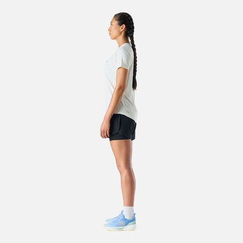 Polera Mujer Built To Move T-Shirt Blanco Vulcano-2