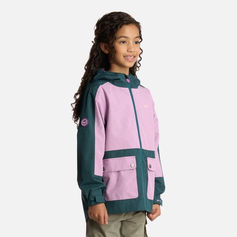 Chaqueta Niña FirePlace B-Dry Jacket Petroleo Lippi-1