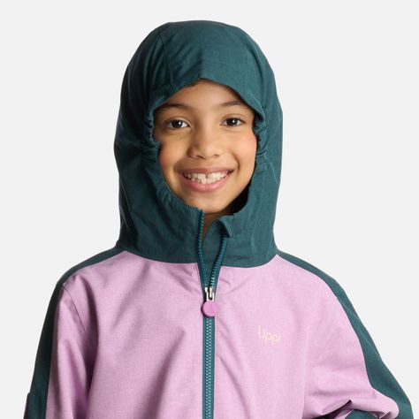 Chaqueta Niña FirePlace B-Dry Jacket Petroleo Lippi-3