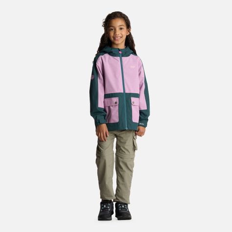 Chaqueta Niña FirePlace B-Dry Jacket Petroleo Lippi-5