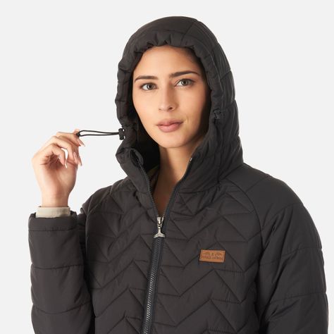 Chaqueta Mujer Sin-etica Negro Haka Honu I22-4