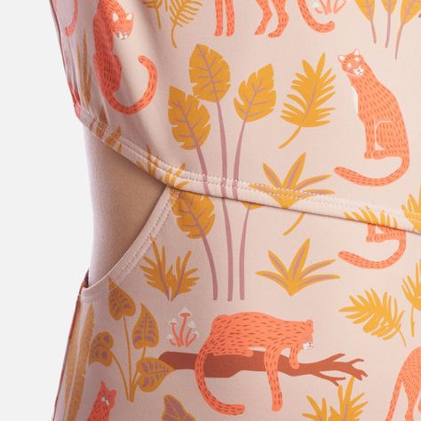 Traje de Baño Niña Watazo Rosa Haka Honu-4