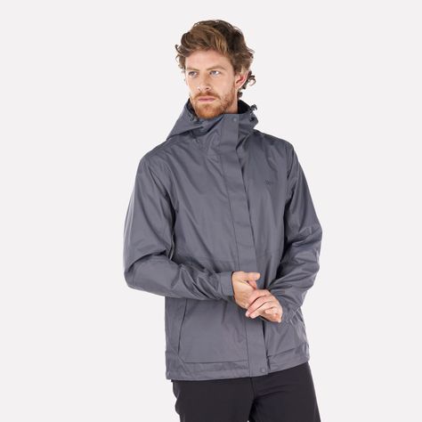 Chaqueta Hombre Blizzard B-Dry Hoody Jacket Gris Oscuro Lippi-1