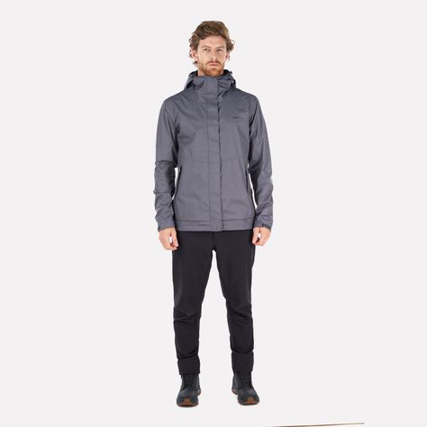 Chaqueta Hombre Blizzard B-Dry Hoody Jacket Gris Oscuro Lippi-5