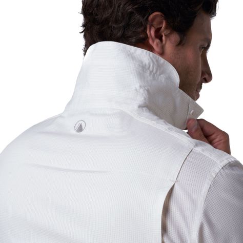 Camisa Hombre Rosselot Long Sleeve Q-Dry Shirt Blanco Lippi I19-4